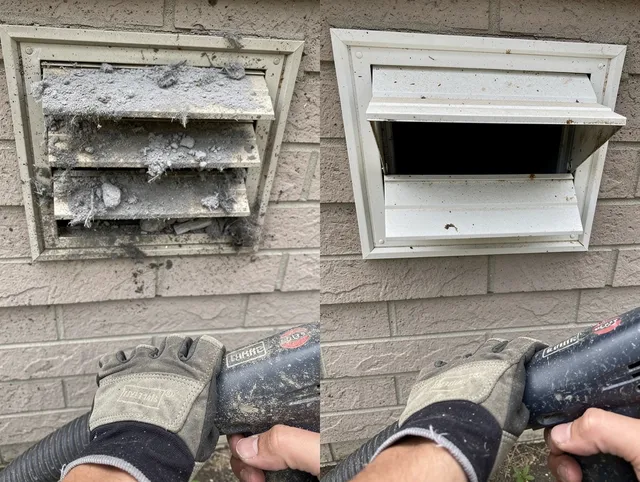 Professional dryer exhaust vent cleaning by Waterbury Dryer Vent Cleaning in Waterbury
