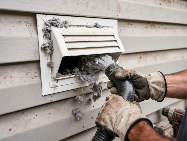 Professional dryer vent cleaning by Waterbury Dryer Vent Cleaning in Waterbury