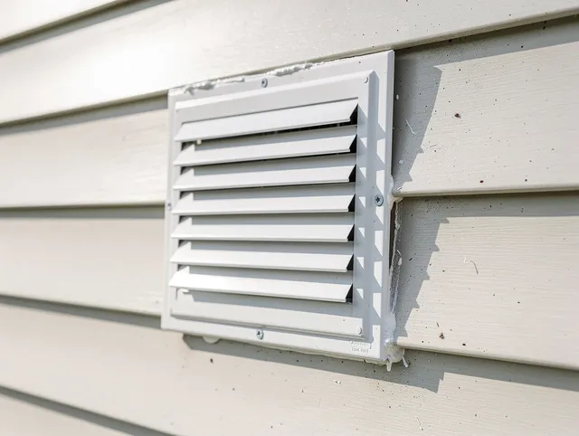 Expert vent cover replacement by Waterbury Dryer Vent Cleaning in Waterbury