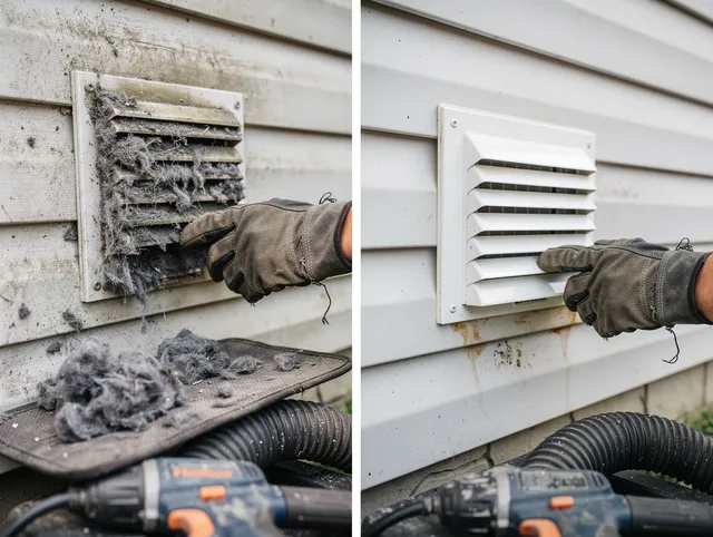 Residential dryer vent cleaning by Waterbury Dryer Vent Cleaning in Waterbury